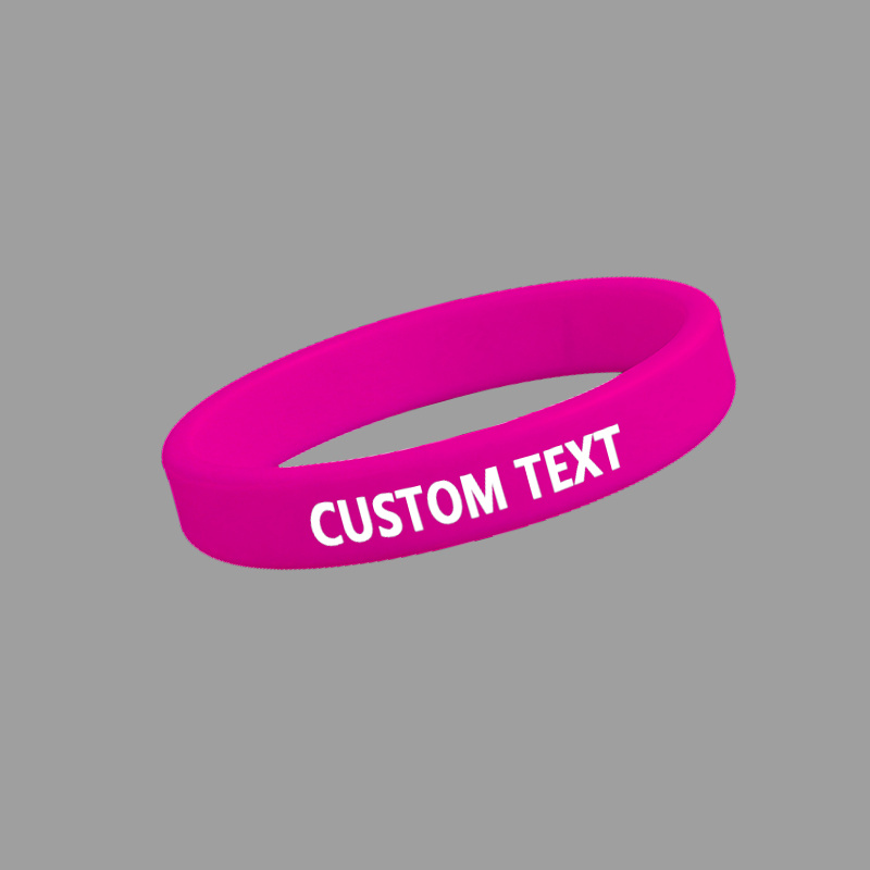 30pcs Custom Silicone Wristbands Set, Personalised Gift